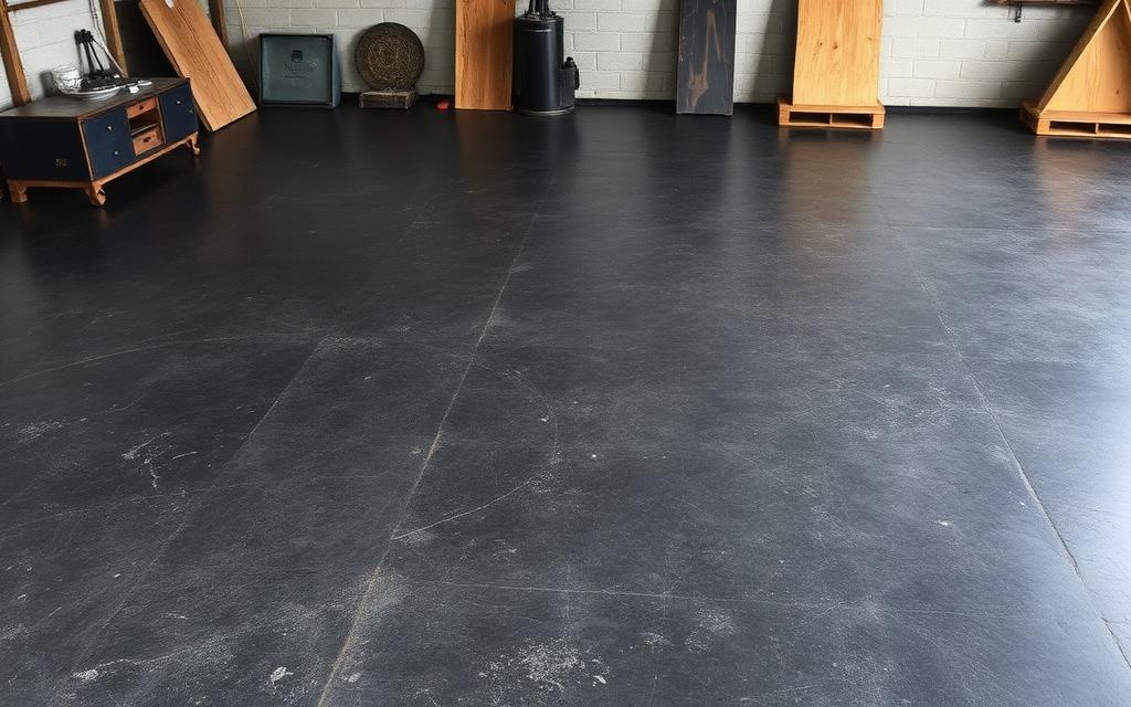 Sol technique en résine haute résistance anthracite
