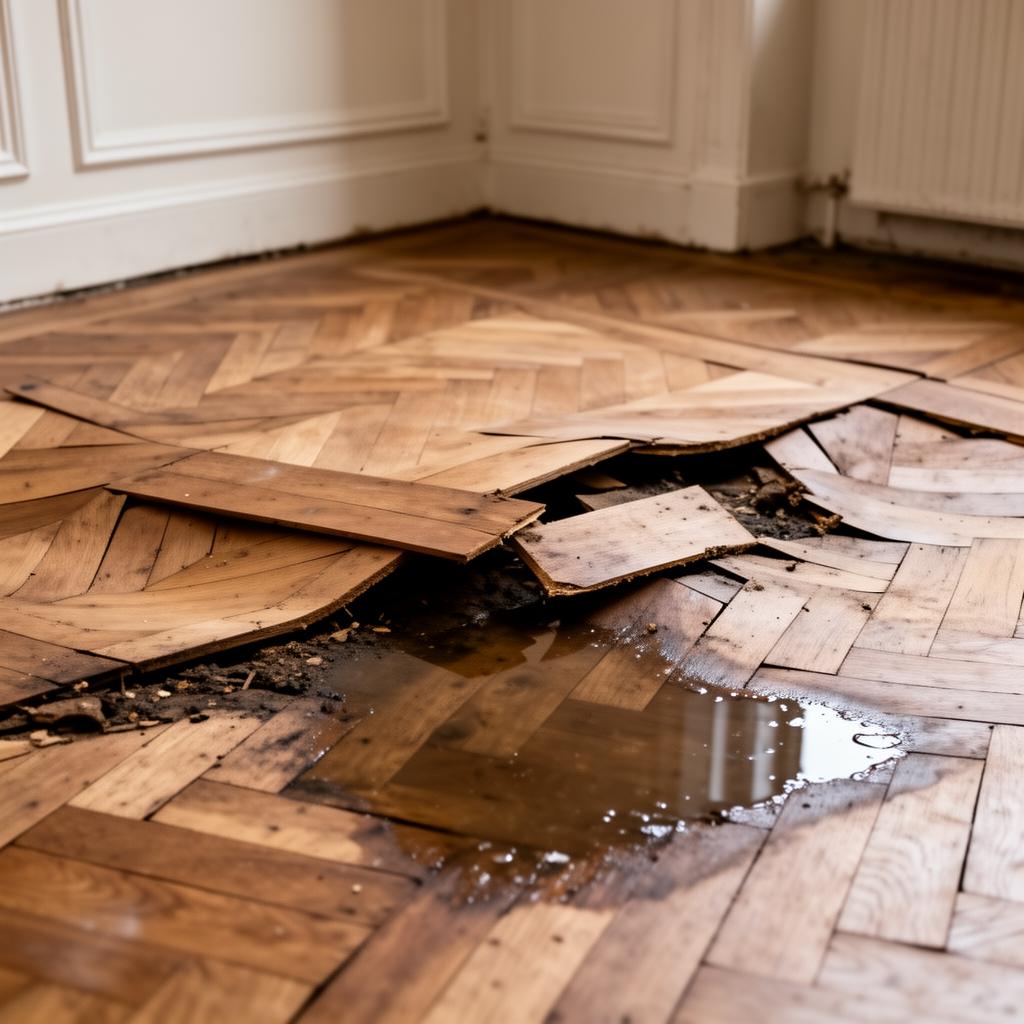 Parquet gondolé après dégât des eaux : que faire avant de tout remplacer ?